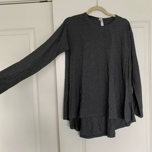 lululemon long sleeve lounge shirt